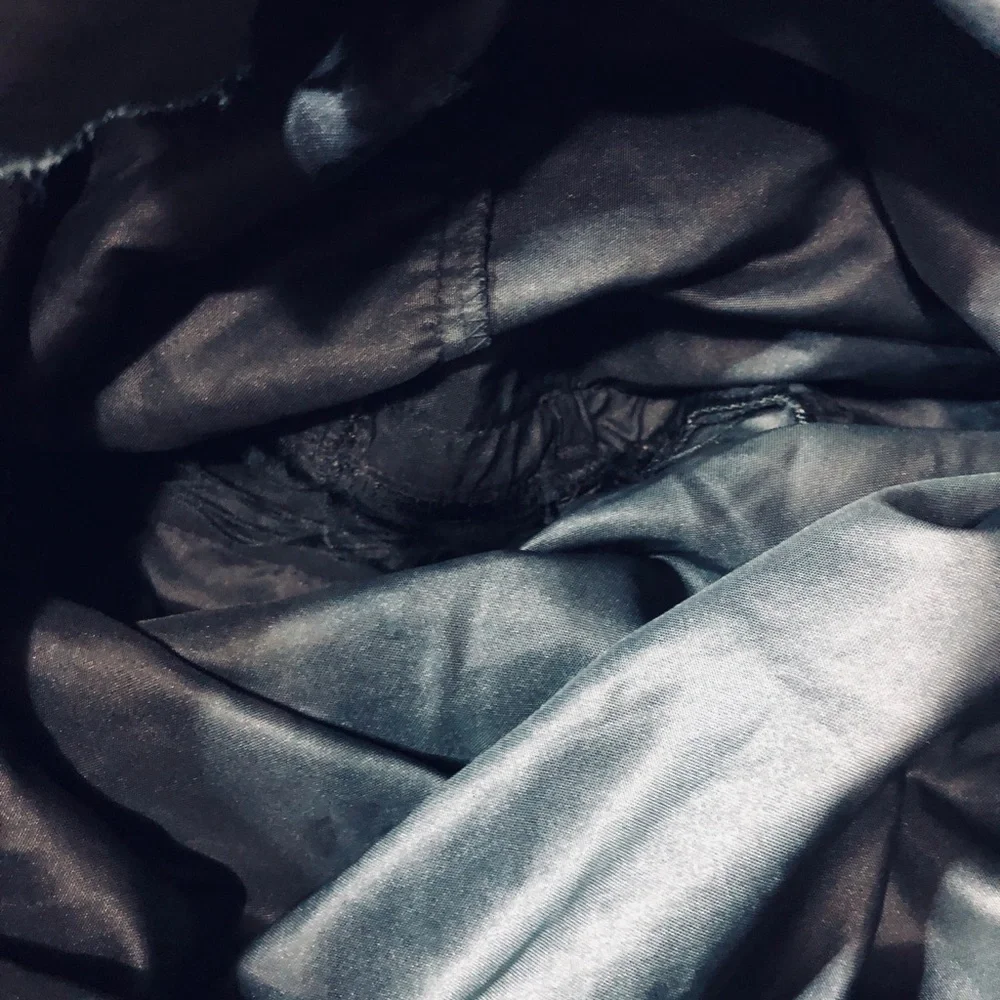 Black Nylon Duffel Backpack-Style Carry Bag